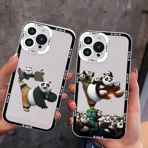 Funda De Teléfono Kungs Fu Panda Para iPhone 15, 13, 12, 11, Color Z2-m100016 For iPhone 14 Pro