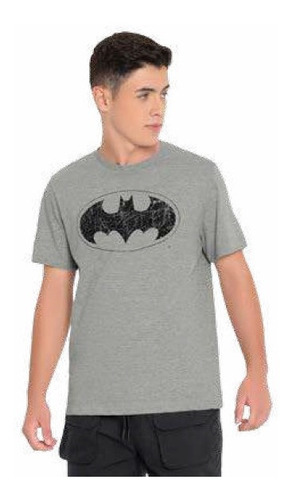Camiseta Batman Dc Comics Juvenil Fakini 03547  Tam 12 14 16