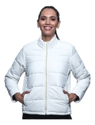 Jaqueta nylon gomos feminina 2025