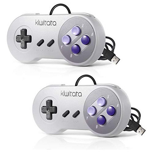 2 Joysticks Usb Para Consola Snes Compatible Con Raspberrypi