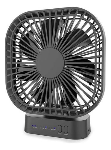 ^ 2 Ventiladores Usb Recargables De Escritorio Con