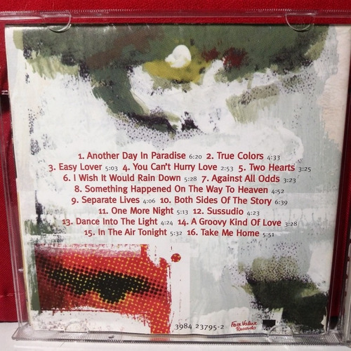 Imagen 2 de 4 de Phil Collins Hits Cd Ed Ar Muy Bueno, Yes King Crimson, Asia
