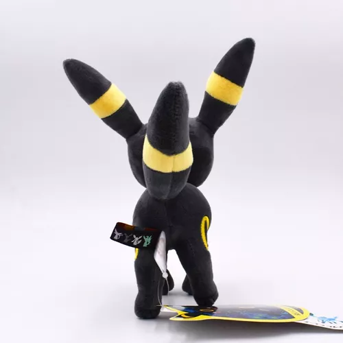 Umbreon Shiny Eevee Evolução Bicho Pelúcia Pokémon 20cm - Escorrega o Preço