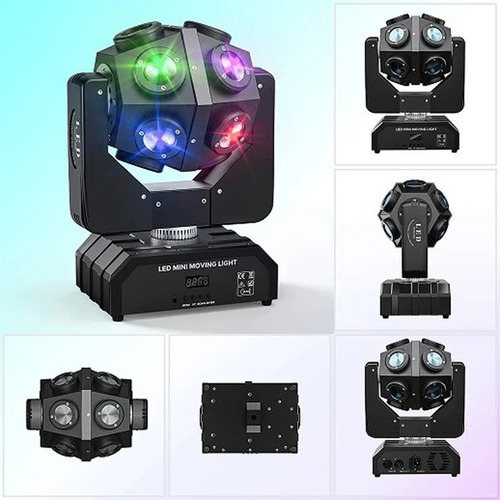 Moving Head Beam 12x12w Rgbw 4 Em 1 Led Cabeça Móvel Dj