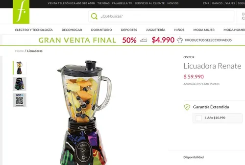 Licuadora oster renate hotsell