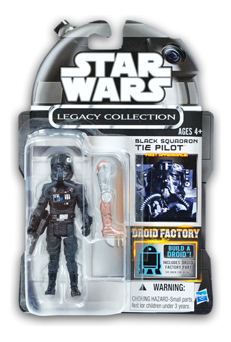 Star Wars Legacy Collection Droid Factory Black Tie Pilot