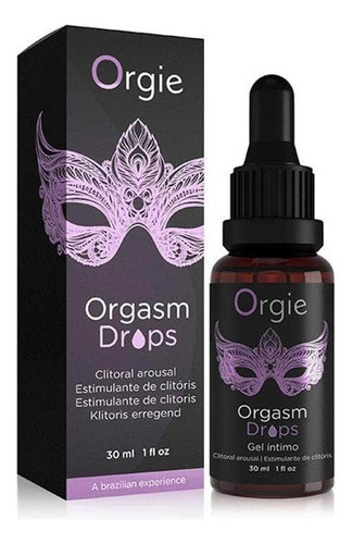 Orgie Orgasm Drops clitoral arousal gotas estimulación de clitoris 30mL