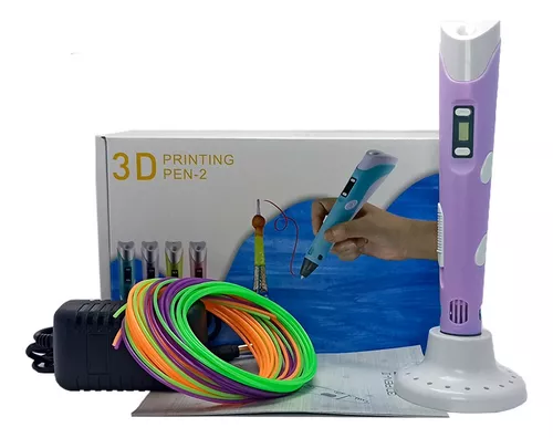 Lápiz 3d Pen / Pluma / Lapicero Dibujo 3d +12 Filamentos