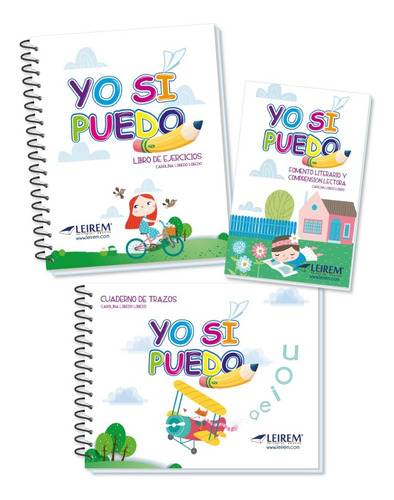 Imagen 1 de 2 de Libros Yo Sí Puedo Leirem Para Aprender A Leer Y Escribir