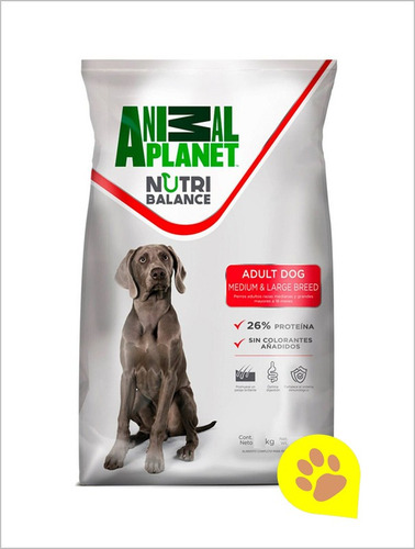Alimentos Para Perros Animalplanet M-g 20kg( 2 Un)-super