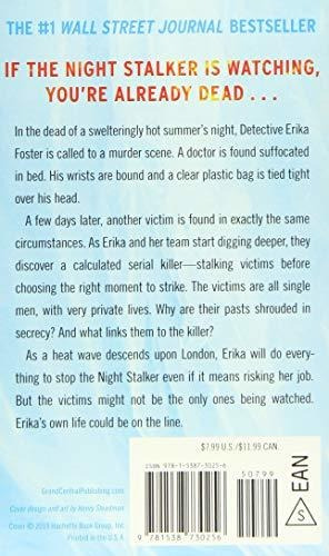The Night Stalker (erika Foster Series, 2), De Bryndza, Robert. Editorial Grand Central Publishing, Tapa Blanda En Inglés, 2019
