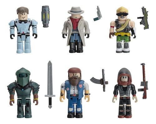 Roblox Action Collection: El Paquete De Seis Figuras Q -clas