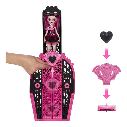 Monster High Muñeca Skulltimate Modas Secretas Draculaura
