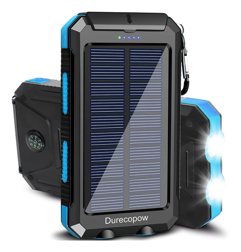 Durecopow Cargador Solar 20000 Mah Portatil Al Aire Libre 5