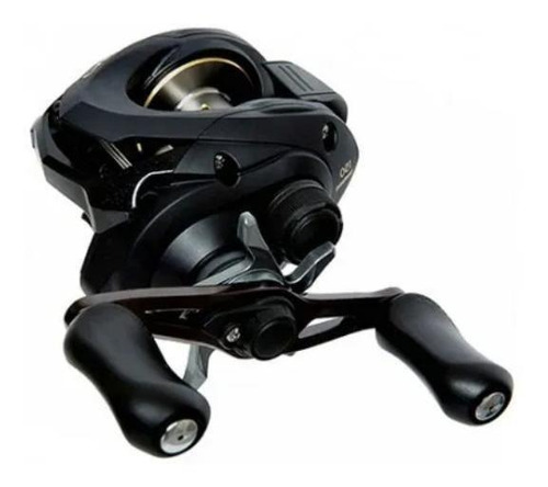 Reel rotativo Shimano Caius 151 izquierdo color negro