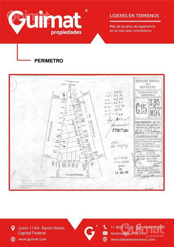 Imagen 8 de 12 de Excelente Lote En Esquina, Gran Potencial! Lideres En Terrenos - Guimat Propiedades