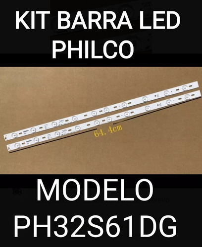 Barra De Led Ph32s61dg Philco Novas Em Alumínio P Entrega