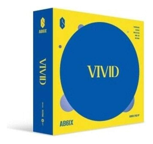 Ab6ix 'vivid' 2º Ep Álbum V Versión Cd+1p Póster Plegado+80p