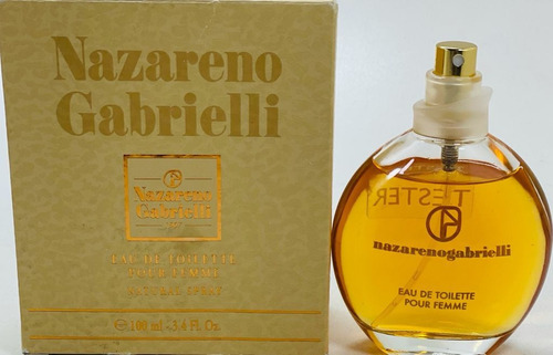 Perfume Nazareno Gabrielli para mujer, 100 ml, Edt S/Cx