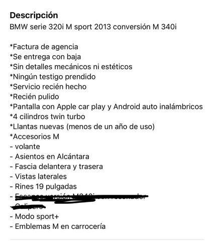 BMW Serie 3 2.0 320i Sport Line At
