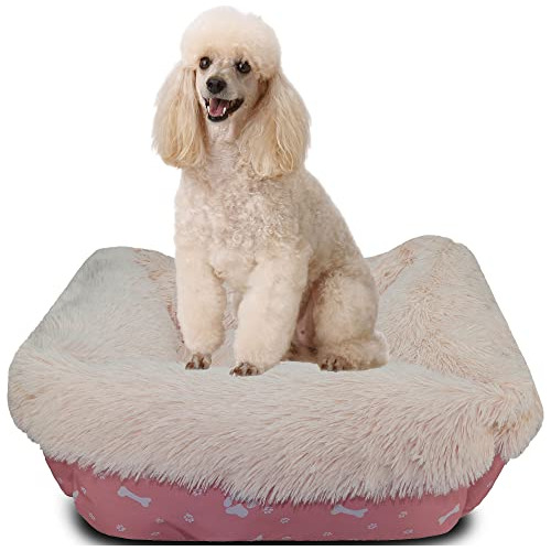 Long Rich Cama Rectangular Para Perros Y Gatos, Cama Súper S