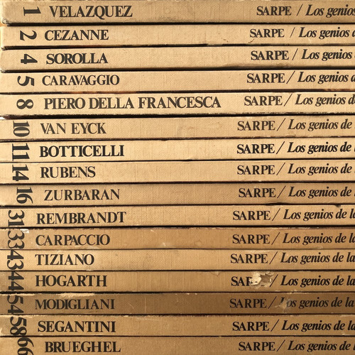 Los Genios De La Pintura - Lote X 16 Volumenes - Sarpe