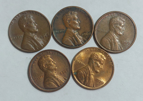 Monedas De Estados Unidos 1 Cent. 20 Unidades (Usado)