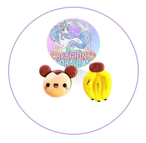 Aretes Kawaii Changuito Y Bananas