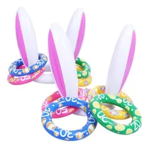 Comprar Juegos Inflables De Lanzamiento De Anillos De Conejo De Pasc