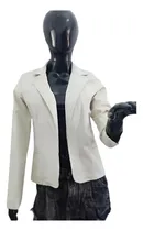 Comprar Saco Blazer Bengalina Mujer Largo Entallado Dama Bolsillos
