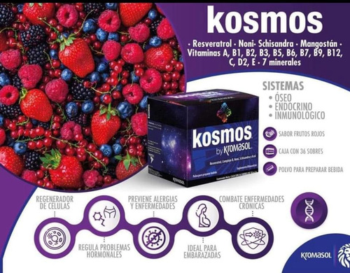 Kosmos By Kromasol 36 Sobres Y 4 Sobres De Regalo