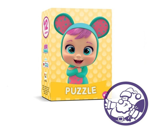 Cry Babies Bebes Llorones Mini Puzzle Rompecabezas 12 Piezas