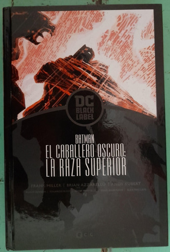 Dc Black Label-batman:el Caballero Oscuro-la Raza Superior