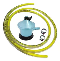 Comprar Kit Válvula De Gas 13kg + 1.5m Manguera +2 Abrazaderas Kirko