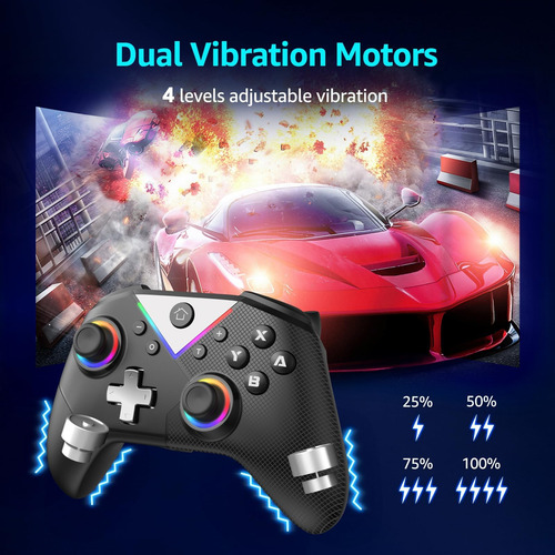 Controlador De Interruptor Inalámbrico Iwgame Para Nitendo