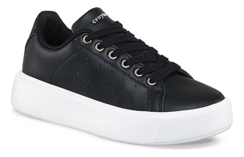 Tenis Cander Negro Para Mujer Croydon