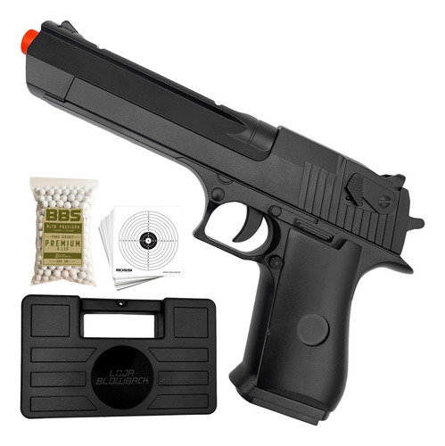 Pistola Airsoft Rossi Vg Desert Eagle V30 Spring 6mm Black