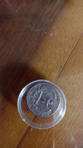 Moneda De Colección De Quater Dólar 1965 (Usado)