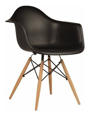 Sillon Eames Silla Moderno De Diseño Base De Madera Zona Sur