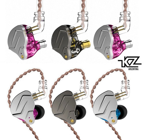 Imagen 2 de 8 de Auriculares Monitoreo Kz Zsn Pro Reemplaza Zst Pro Originales - Representante Oficial Kz
