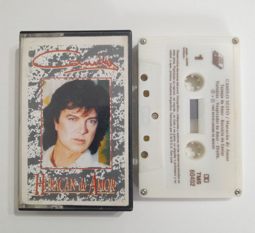 Camilo Sesto -huracan De Amor- Cassette Audio Original