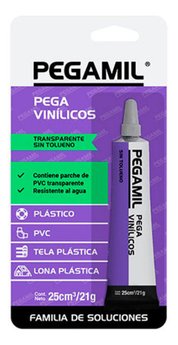 Pegamento Para Vinilicos Pegamil 21g H Y T