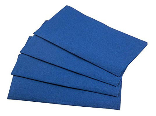 Servilletas De Cena De 2 Capas De Color Azul Marino, Paquete