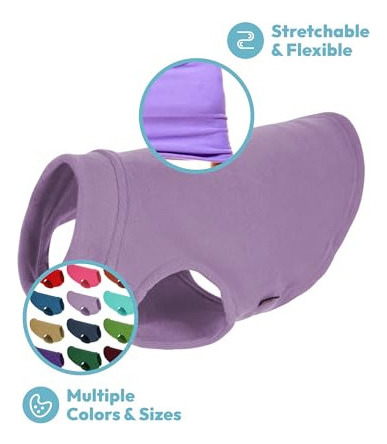 Gooby Chaleco De Forro Polar Elástico Para Perro Calaba