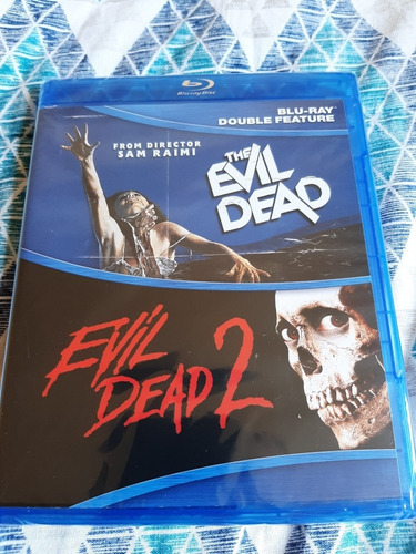 Blu Ray Evil Dead 1 & 2 A Morte Do Demônio 1 E 2 Lacrado 