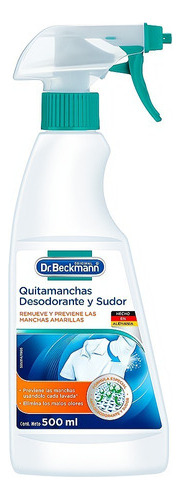 Quitamanchas Desodorante y Sudor Dr. Beckmann 500 ml