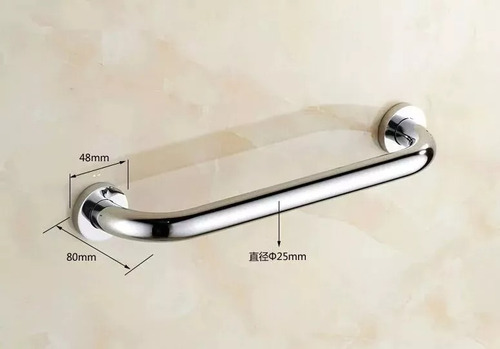 Toallero Barral Baño Toalla Acero Inoxidable 40 Cm Color Cromado