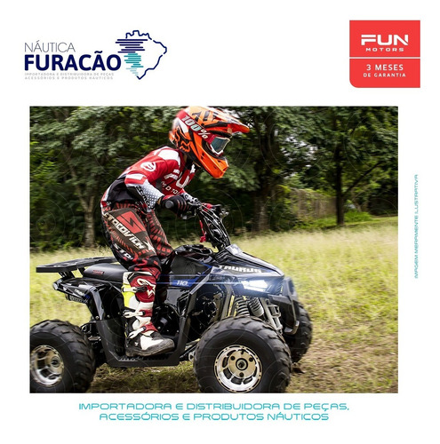 Imagem 12 de 14 de Quadriciclo Atv Utv Ssv Fun Motors Taurus 110