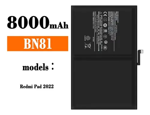 Flex Bateria Para Tab Redmi Pad 10.6 22081283g 8000mah Bn81