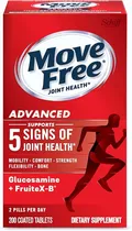 Comprar Suplemento Move Free Advanced 200ct Glucosamina, Condritina